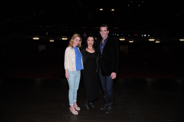 Photo Flash: THE NANNY Co-Creators Visit Fran Drescher at Broadway's CINDERELLA! Image
