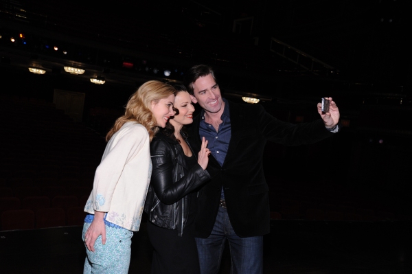 Photo Flash: THE NANNY Co-Creators Visit Fran Drescher at Broadway's CINDERELLA! Image