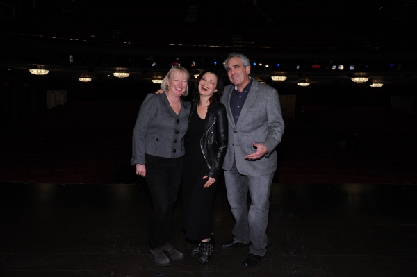 Photo Flash: THE NANNY Co-Creators Visit Fran Drescher at Broadway's CINDERELLA! Image