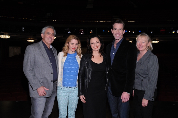 Photo Flash: THE NANNY Co-Creators Visit Fran Drescher at Broadway's CINDERELLA! Image