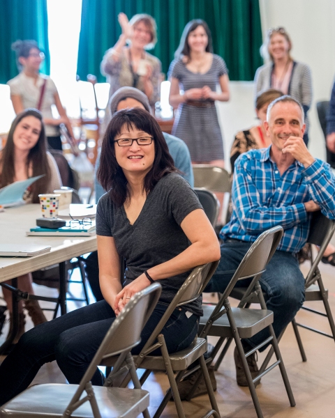Photo Flash: In Rehearsal with CTG's DIFFERENT WORDS FOR THE SAME THING World Premiere Image