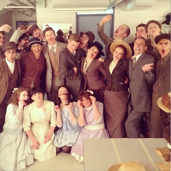 Photo Flash: Saturday Intermission Pics, 4/12- Story Time With ROCKY, Face Time With NEWSIES, and More! Image