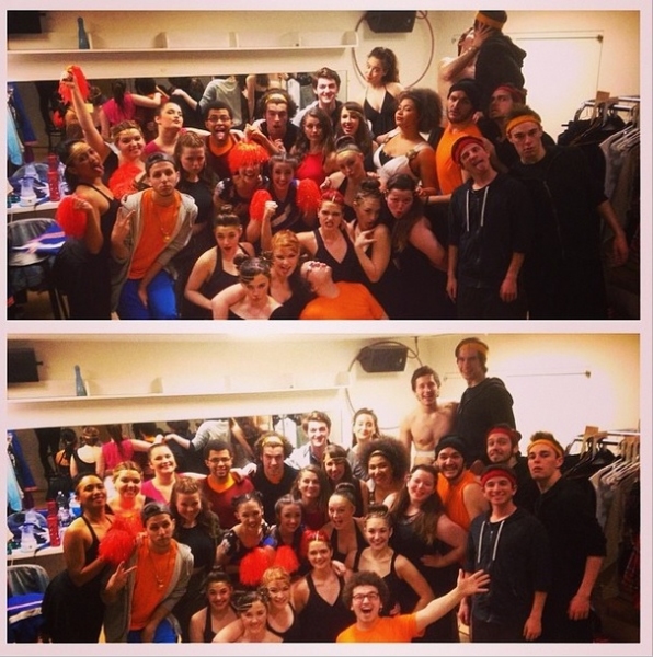 Photo Flash: Saturday Intermission Pics, 4/12- Story Time With ROCKY, Face Time With NEWSIES, and More! Image