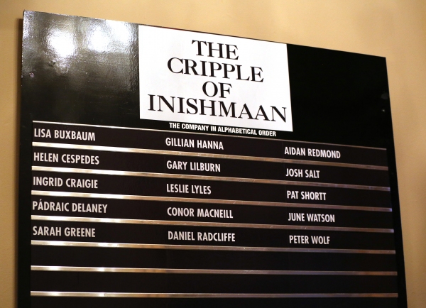 Photo Coverage: He's Back! Daniel Radcliffe & Cast Kick Off THE CRIPPLE OF INISHMAAN Previews on Broadway  Image