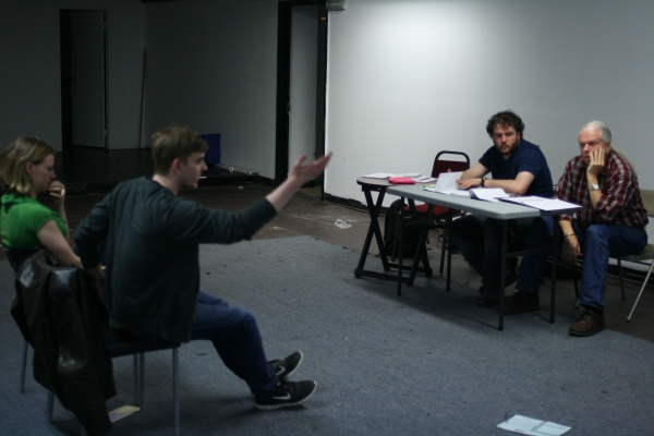 Photo Flash: Early Look at Ripple Effect's Presentation of Mark Schultz's DEATHBED 