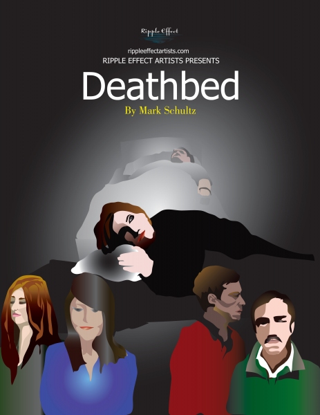 Photo Flash: Early Look at Ripple Effect's Presentation of Mark Schultz's DEATHBED Image