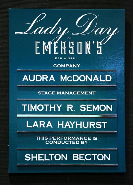 Photo Coverage: Audra McDonald Takes Opening Night Bows in LADY DAY AT EMERSON'S BAR & GRILL Image