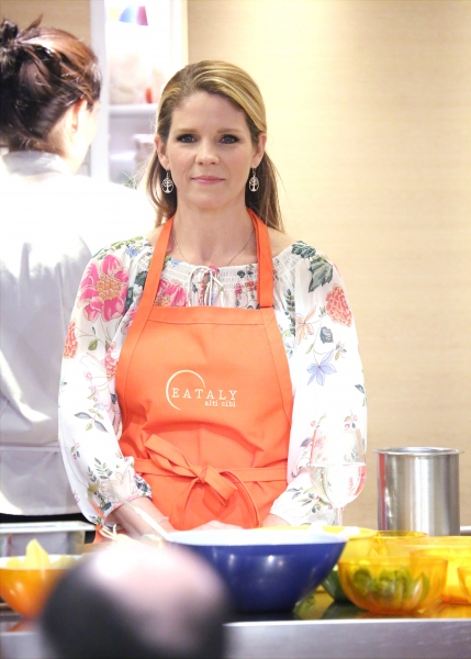 Photo Coverage: Chef Lidia Bastianich Cooks with BRIDGES OF MADISON COUNTY's Kelli O'Hara at Eataly Image