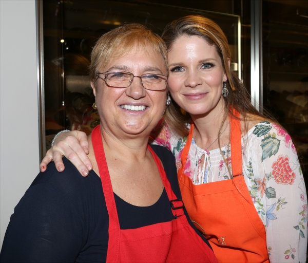 Photo Coverage: Chef Lidia Bastianich Cooks with BRIDGES OF MADISON COUNTY's Kelli O'Hara at Eataly Image