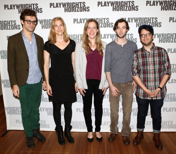 Photo Coverage: Playwrights Horizons' FLY BY NIGHT Company Meets the Press!  Image