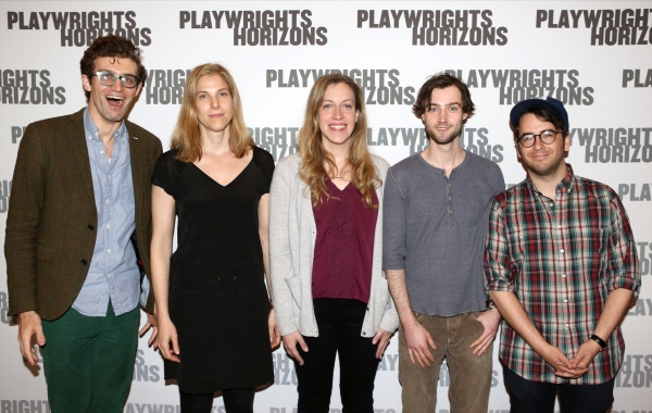 Photo Coverage: Playwrights Horizons' FLY BY NIGHT Company Meets the Press!  Image