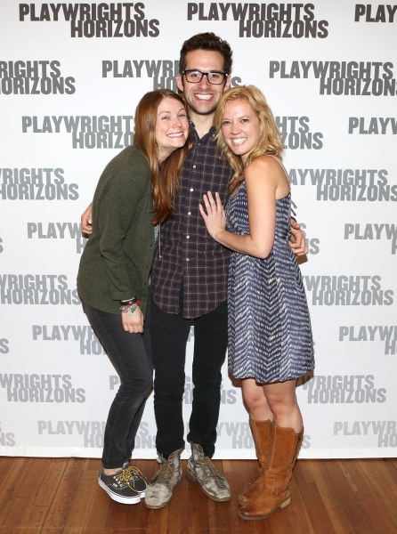 Allison Case, Adam Chanler-Berat and Patti Murin at 