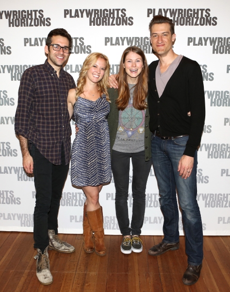 Photo Coverage: Playwrights Horizons' FLY BY NIGHT Company Meets the Press! Image