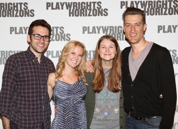 Photo Coverage: Playwrights Horizons' FLY BY NIGHT Company Meets the Press! Image