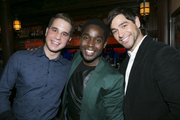 Ben Platt, Mykal Kilgore and Daniel Torres Photo