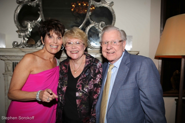 Lucie Arnaz, & Mr. & Mrs. Stephen B. Friedman Photo