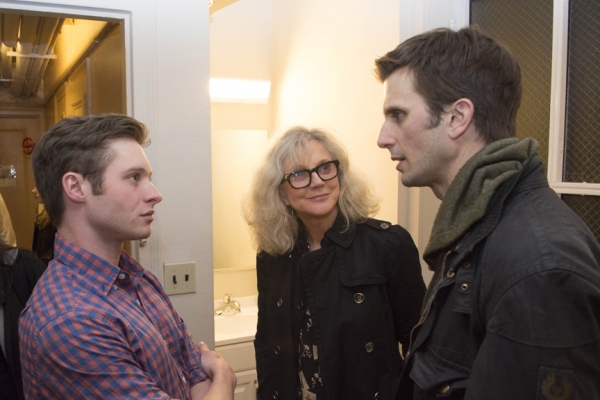 Photo Flash: Blythe Danner and Celia Keenan-Bolger Visit MOTHERS AND SONS Image