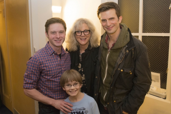 Photo Flash: Blythe Danner and Celia Keenan-Bolger Visit MOTHERS AND SONS Image