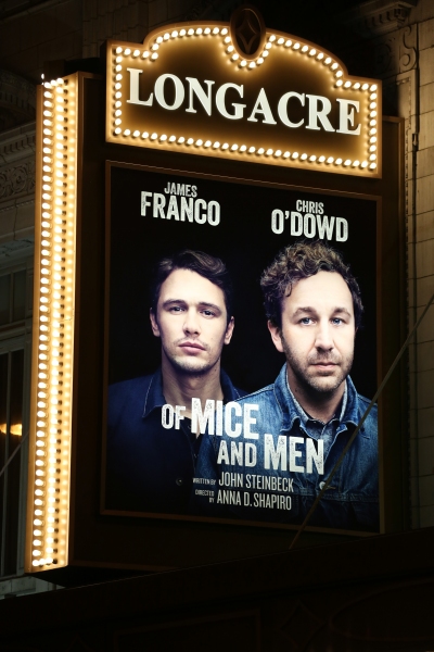 Photo Coverage: James Franco, Chris O'Dowd & OF MICE AND MEN Company Take Opening Night Bows! Image