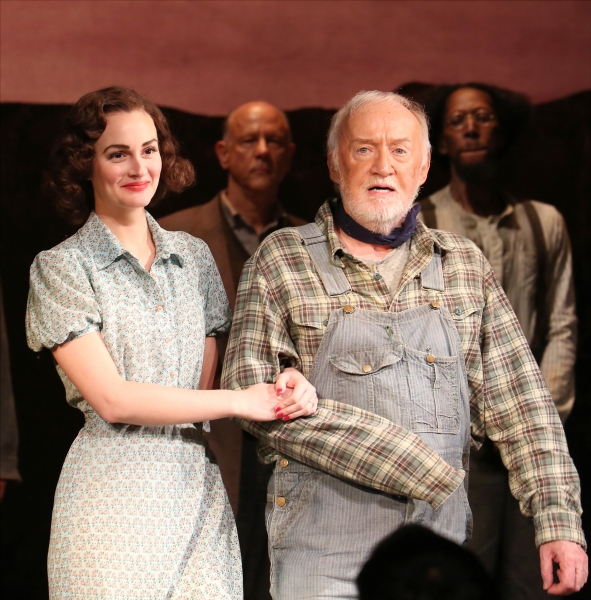Photo Coverage: James Franco, Chris O'Dowd & OF MICE AND MEN Company Take Opening Night Bows! Image