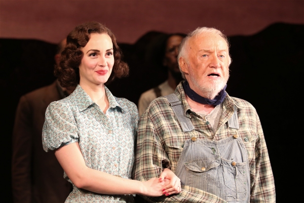 Photo Coverage: James Franco, Chris O'Dowd & OF MICE AND MEN Company Take Opening Night Bows! Image