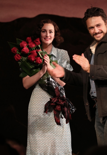 Photo Coverage: James Franco, Chris O'Dowd & OF MICE AND MEN Company Take Opening Night Bows! Image