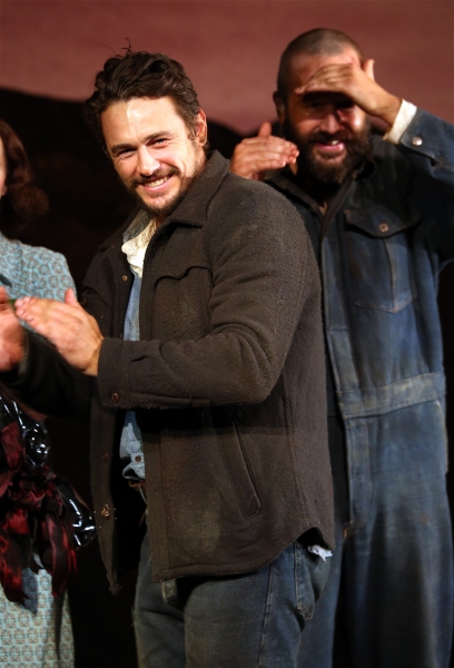 Photo Coverage: James Franco, Chris O'Dowd & OF MICE AND MEN Company Take Opening Night Bows! Image