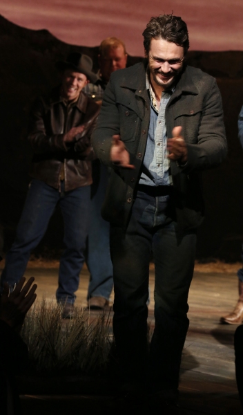 Photo Coverage: James Franco, Chris O'Dowd & OF MICE AND MEN Company Take Opening Night Bows! Image