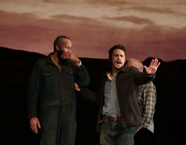 Photo Coverage: James Franco, Chris O'Dowd & OF MICE AND MEN Company Take Opening Night Bows! Image
