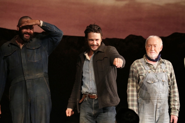 Photo Coverage: James Franco, Chris O'Dowd & OF MICE AND MEN Company Take Opening Night Bows! Image