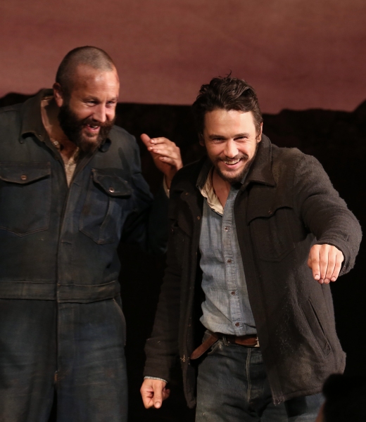 Photo Coverage: James Franco, Chris O'Dowd & OF MICE AND MEN Company Take Opening Night Bows! Image