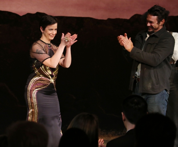 Photo Coverage: James Franco, Chris O'Dowd & OF MICE AND MEN Company Take Opening Night Bows! Image