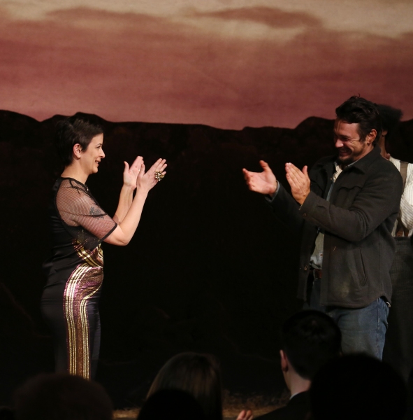 Photo Coverage: James Franco, Chris O'Dowd & OF MICE AND MEN Company Take Opening Night Bows! Image