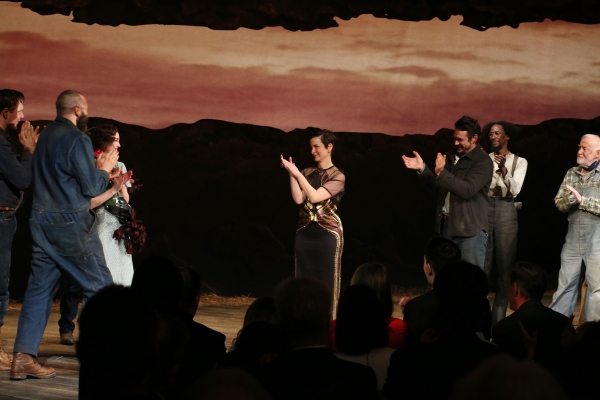 Photo Coverage: James Franco, Chris O'Dowd & OF MICE AND MEN Company Take Opening Night Bows! Image