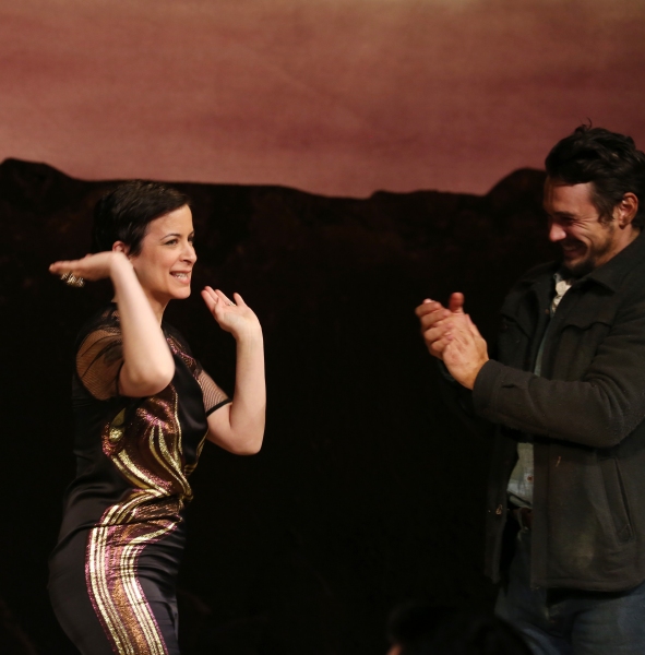 Photo Coverage: James Franco, Chris O'Dowd & OF MICE AND MEN Company Take Opening Night Bows! Image