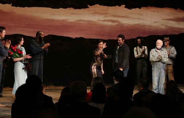 Photo Coverage: James Franco, Chris O'Dowd & OF MICE AND MEN Company Take Opening Night Bows! Image