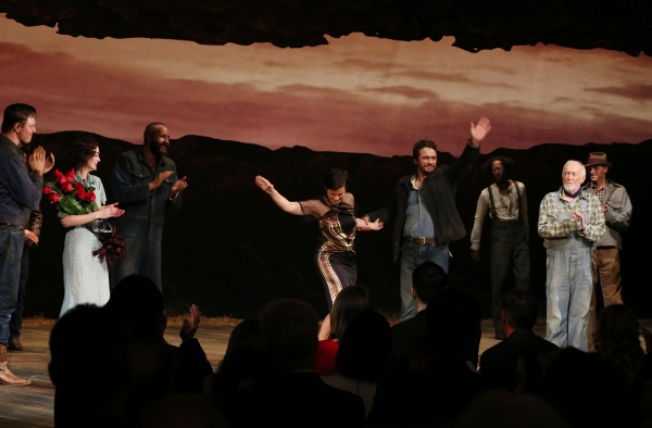 Photo Coverage: James Franco, Chris O'Dowd & OF MICE AND MEN Company Take Opening Night Bows! Image
