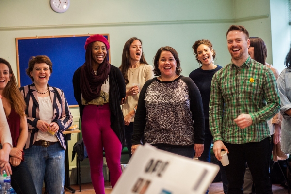 Photo Coverage: THE PAJAMA GAME In Rehearsals, Starring Xavier and Riding! Image