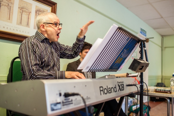Photo Coverage: THE PAJAMA GAME In Rehearsals, Starring Xavier and Riding! Image