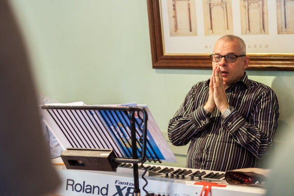 Photo Coverage: THE PAJAMA GAME In Rehearsals, Starring Xavier and Riding! Image