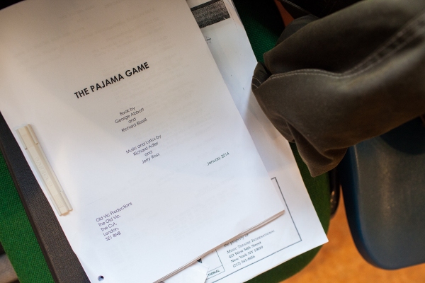 Photo Coverage: THE PAJAMA GAME In Rehearsals, Starring Xavier and Riding! Image