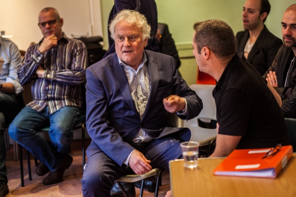 Photo Coverage: THE PAJAMA GAME In Rehearsals, Starring Xavier and Riding! Image