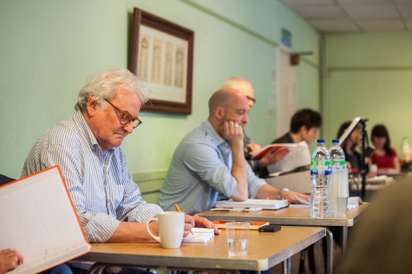 Photo Coverage: THE PAJAMA GAME In Rehearsals, Starring Xavier and Riding! Image