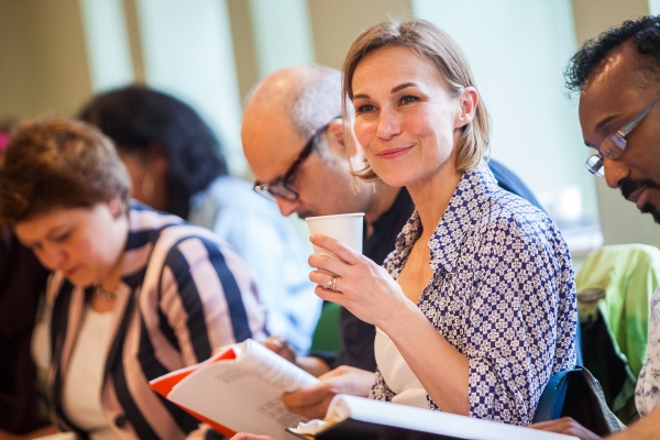 Photo Coverage: THE PAJAMA GAME In Rehearsals, Starring Xavier and Riding! Image