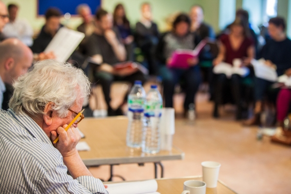 Photo Coverage: THE PAJAMA GAME In Rehearsals, Starring Xavier and Riding! Image