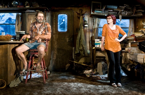 Photo Flash: First Look at Nick Offerman & Megan Mullally in The New Group's ANNAPURNA Image