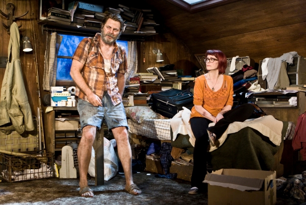 Photo Flash: First Look at Nick Offerman & Megan Mullally in The New Group's ANNAPURNA Image