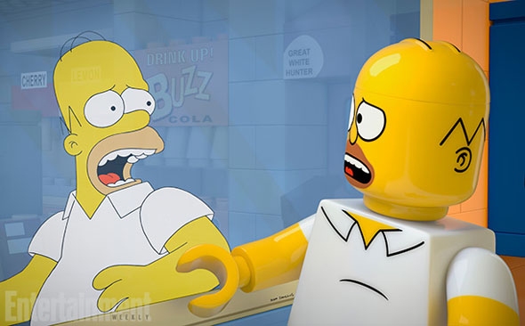Photo Flash: A Look at THE SIMPSONS Lego Episode Image