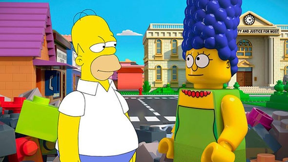 Photo Flash: A Look at THE SIMPSONS Lego Episode Image