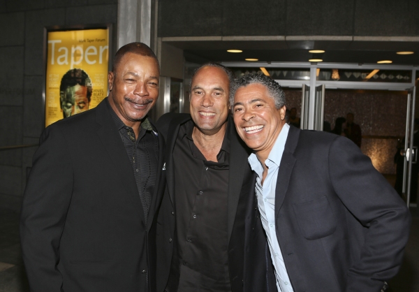 Actors Carl Weathers, Roger Guenveur Smith and Dominic Hoffman Photo